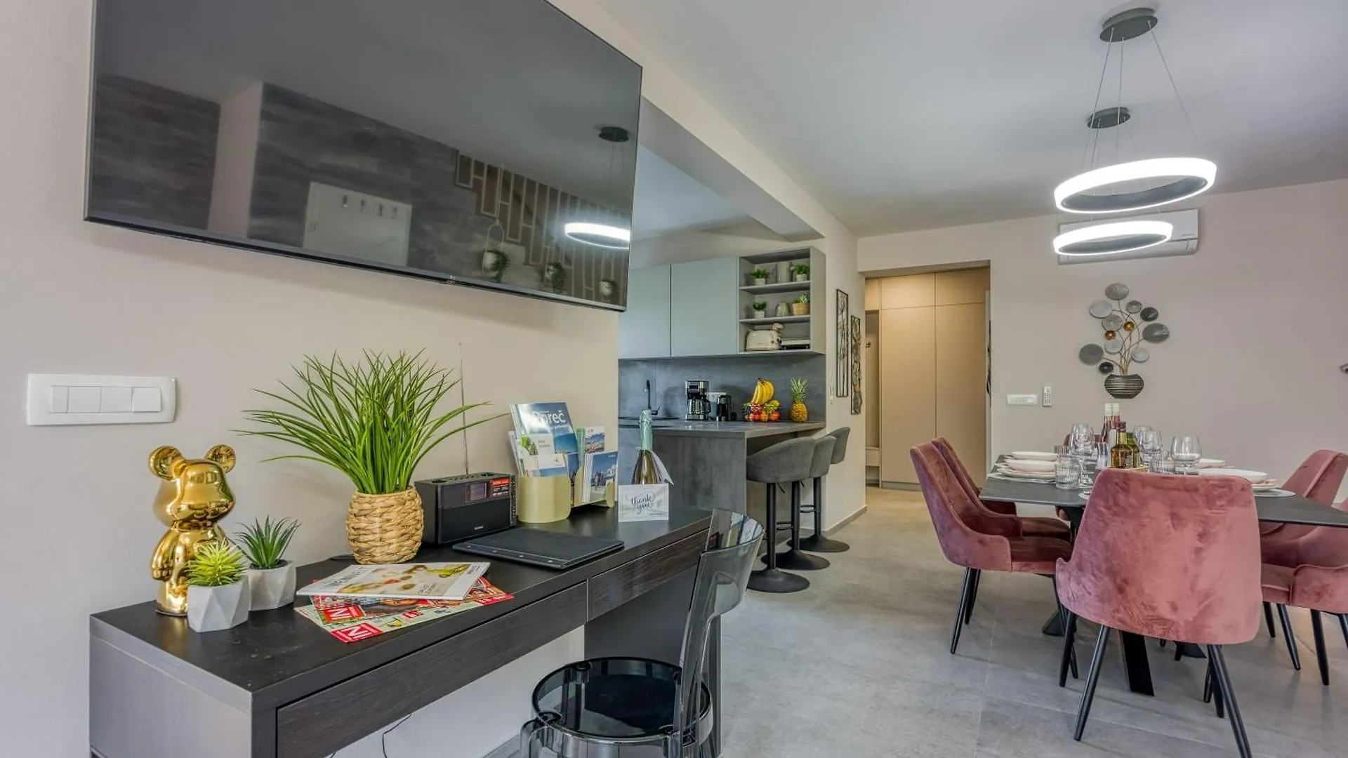 Lejlighed Villa Aria With Heated Pool And Whirlpool - Happy Rentals Poreč